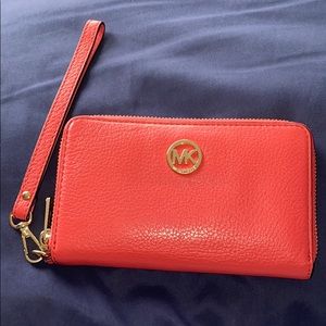 Michael kors wristlet/wallet